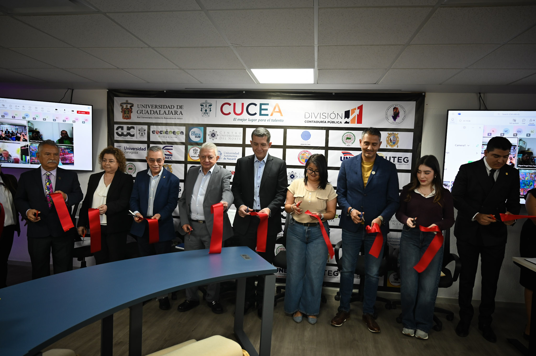 Inauguran “Aula Smart” en CUCEA